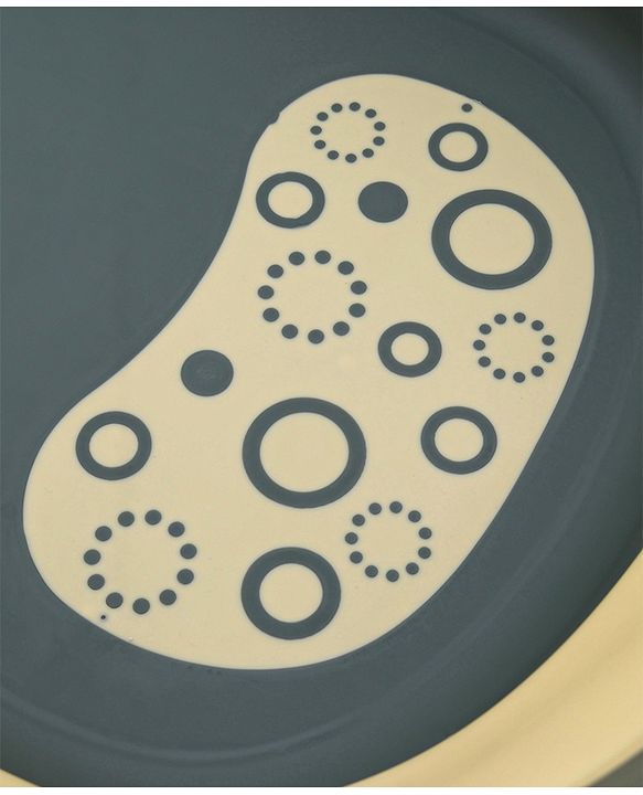 Babyhug Foldable Bathtub with Cushion and Inbuilt Thermometer - Green