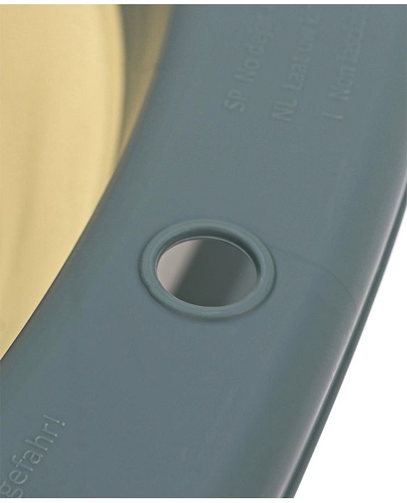 Babyhug Foldable Bathtub with Cushion and Inbuilt Thermometer - Green