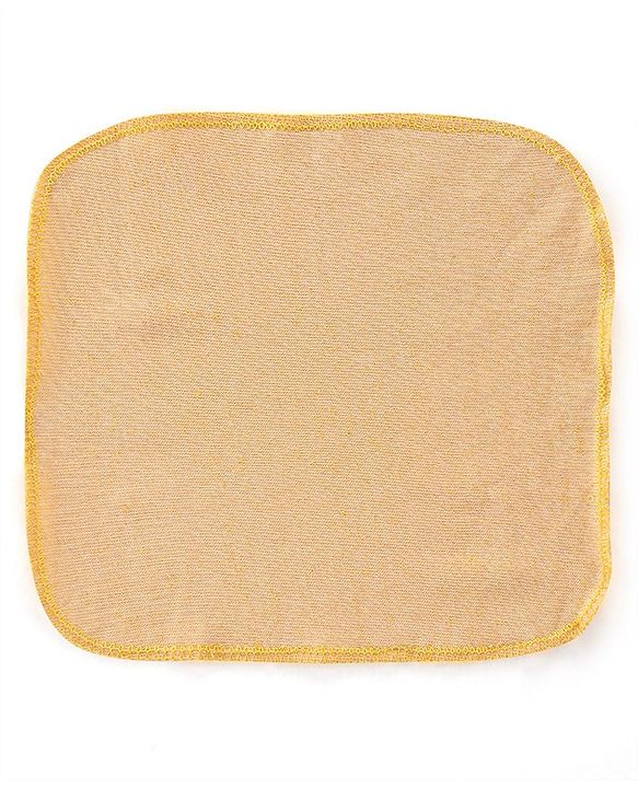 Babyhug Terry Knit Wash Cloths Pack of 6- Multicolour