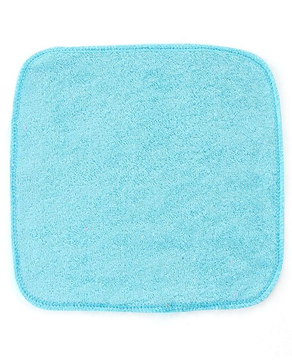 Babyhug Terry Knit Wash Cloths Pack of 6- Multicolour