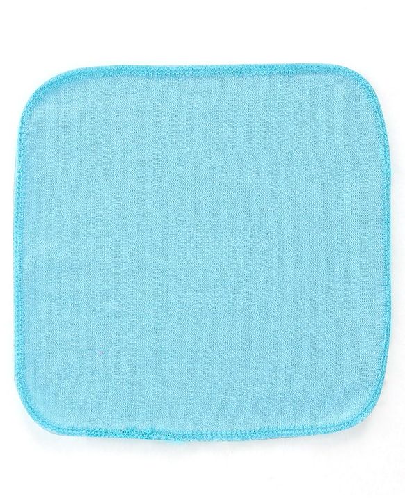 Babyhug Terry Knit Wash Cloths Pack of 6- Multicolour
