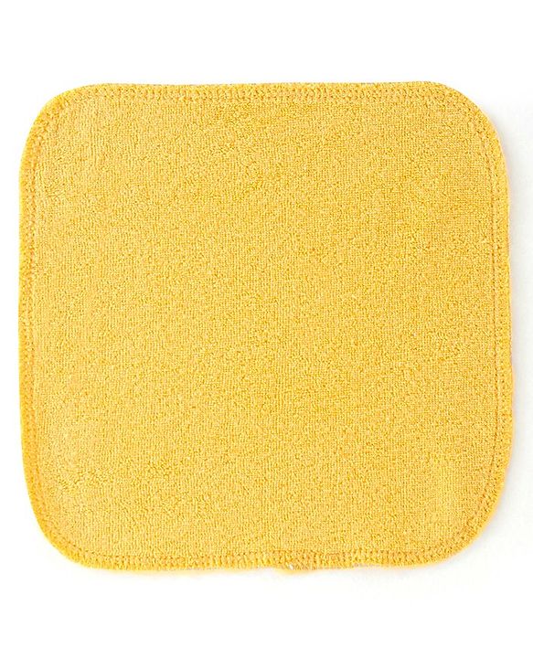 Babyhug Terry Knit Wash Cloths Pack of 6- Multicolour