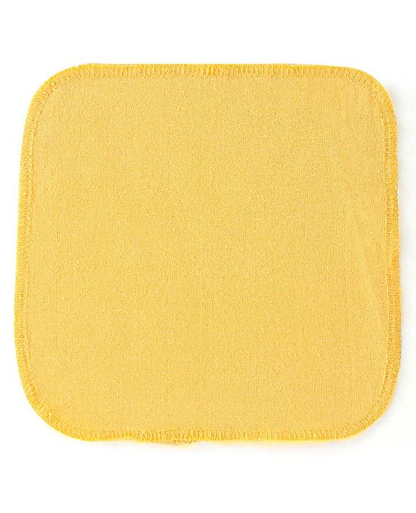 Babyhug Terry Knit Wash Cloths Pack of 6- Multicolour