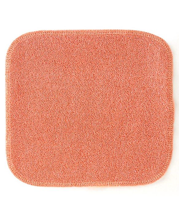Babyhug Terry Knit Wash Cloths Pack of 6- Multicolour