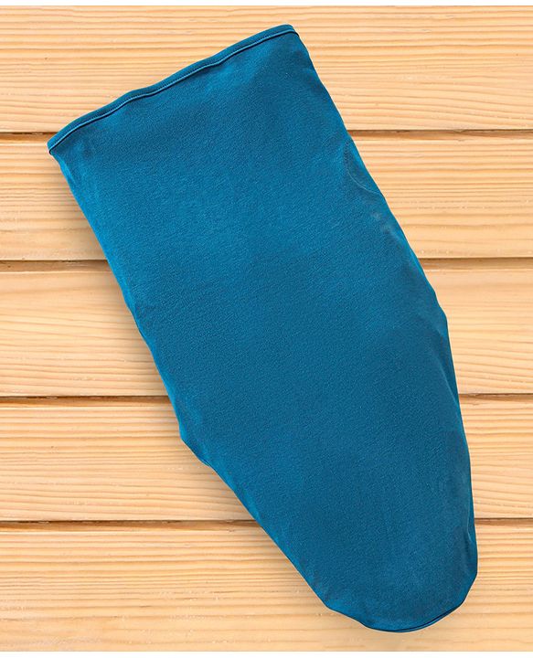 Babyhug 100% Cotton Swaddle Wrapper Sports Theme Pack of 2 - Navy Blue