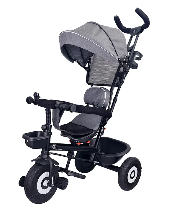 R for Rabbit Tiny Toes T40 Plus Tricycle Grey Black Online in India Buy at Best Price from Firstcry 13287236