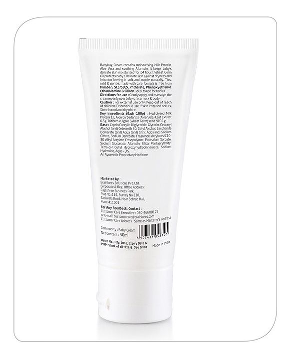 Babyhug Daily Full Body and Face Moisturizing Cream Pack of 2 - 50 ml Each