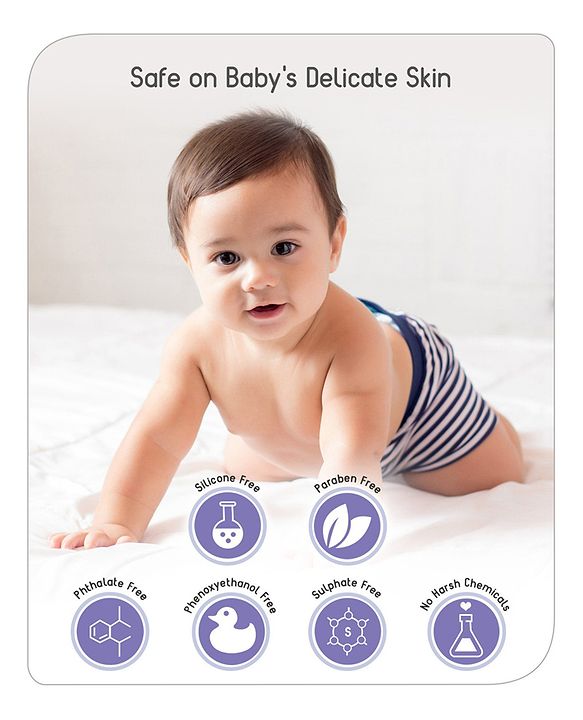 Babyhug Milk Protein Formula Daily Moisturising Lotion Pack of 2 - 200 ml Each