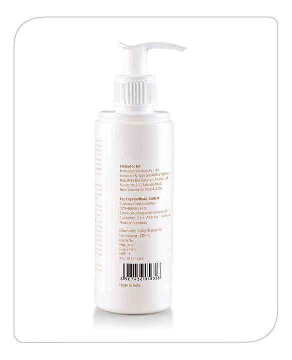 Babyhug Daily Massage Oil Pack of 2 - 200 ml Each