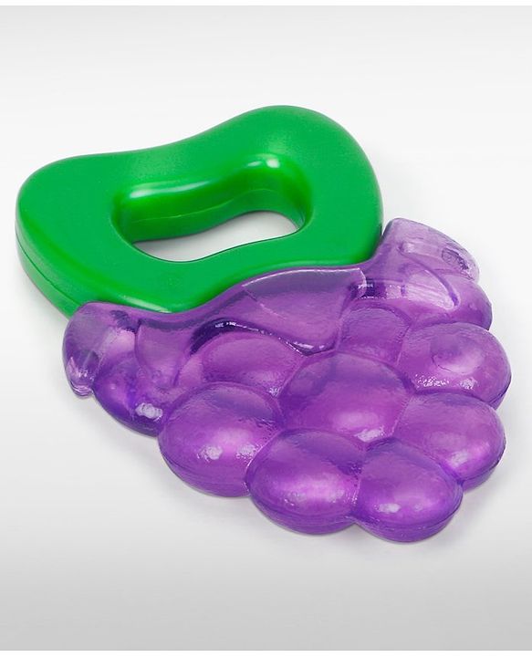 Babyhug Water Filled Grapes Teether - Purple