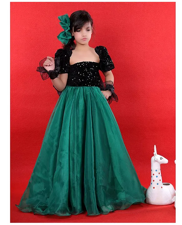 Shiny V Neck Dark Green Long Prom Dress, Sparkly Dark Green Formal Gra –  abcprom