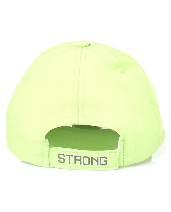 Pine Active Reflective Sports Cap Solid Green - Circumference 54 cm
