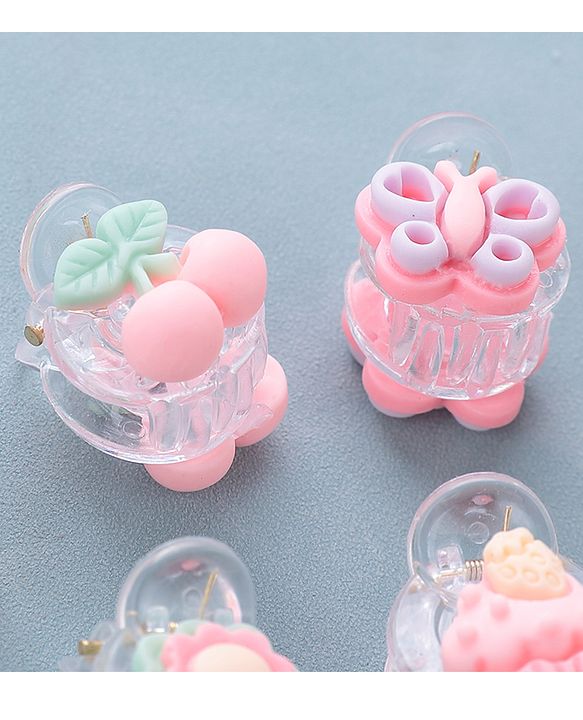 Babyhug Free Size Hair Clips Set of 8 - Multicolour
