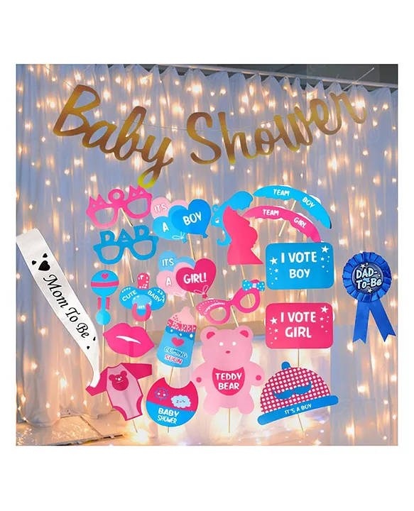 Baby shower hot sale props decorations