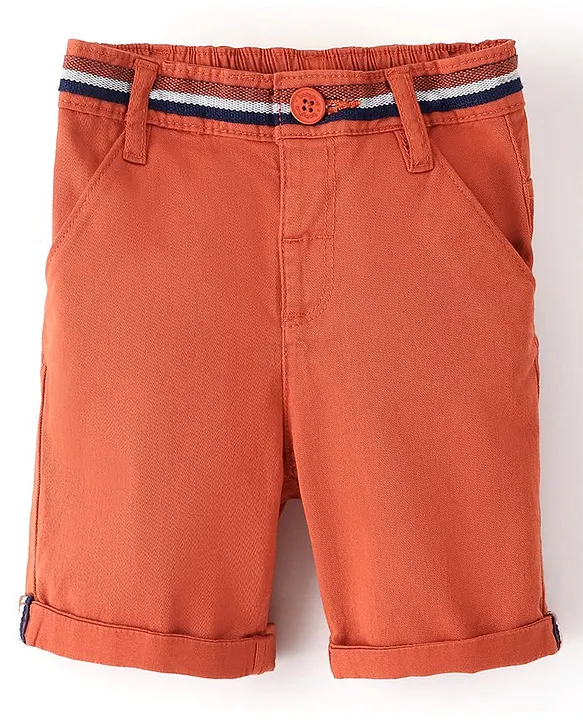 Orange store spandex shorts