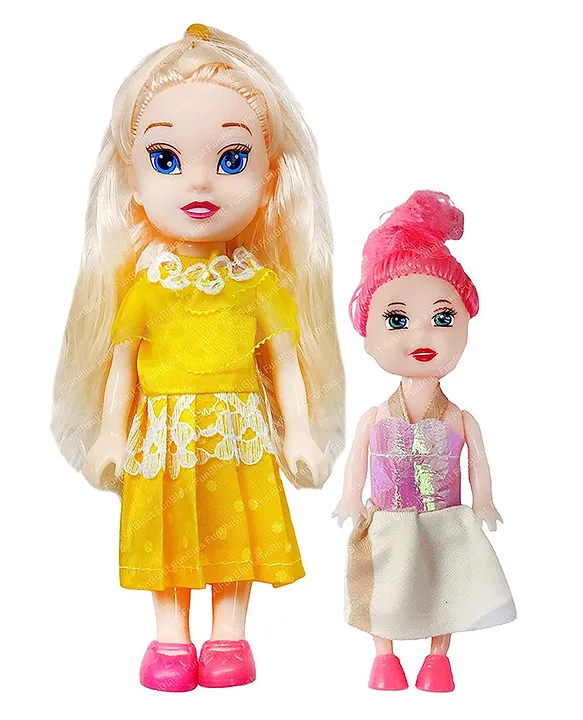 FunBlast Cute Realistic Doll Toys for Kids Pack of 2 Multicolor Height 15  cm Online India, Buy Dolls and Dollhouses for (3-10Years) at  -  13337513