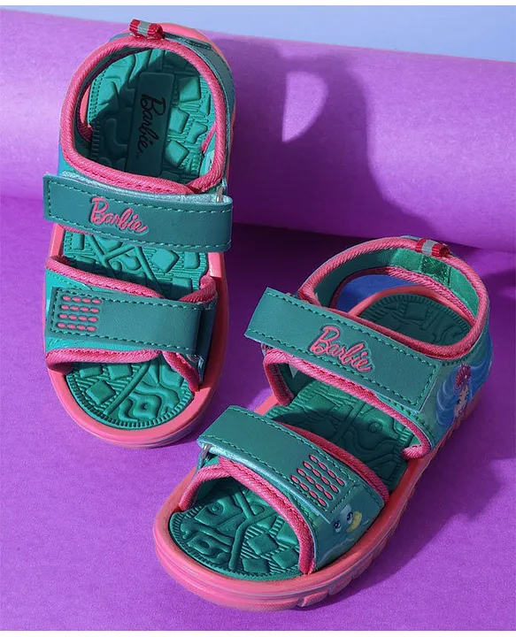 Kids Blue Sparkle Heel Sandals, Feature : Attractive Designs, Comfortable,  Gender : Girls at Rs 240 / Piece in Hapur