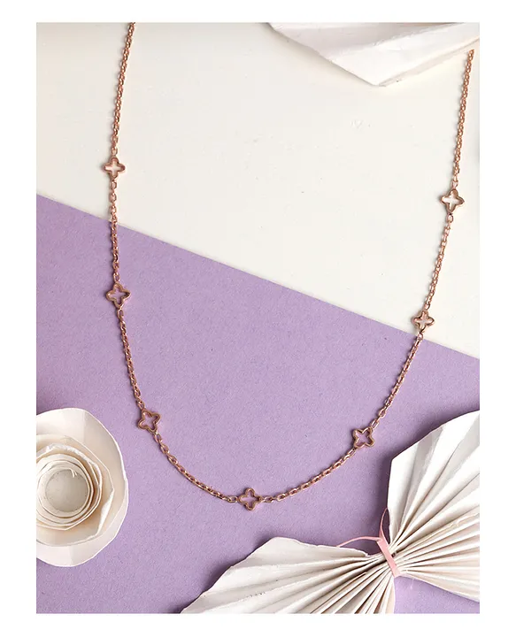 Buy Rose Gold FashionJewellerySets for Women by Estele Online | Ajio.com