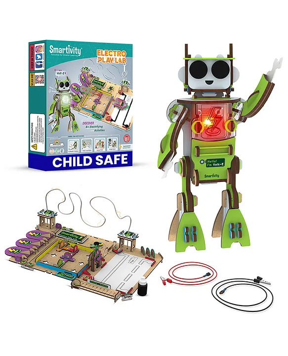 Smartivity Electro Play Lab STEM DIY Educational Toy 318 Pieces