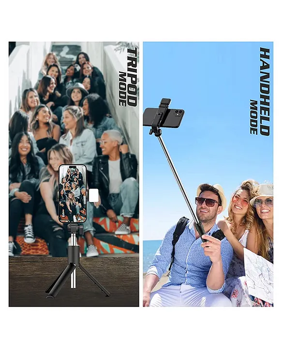Buy SKYCELL Selfi Stick with Tripod Stand for Mobile Phone Bluetooth  Extendable Selfie Sticks with Wireless Remote 3-in-1 Multifunctional Selfie  Stick Compatible with iPhone/OnePlus/Samsung and All Phones Online at Best  Prices in