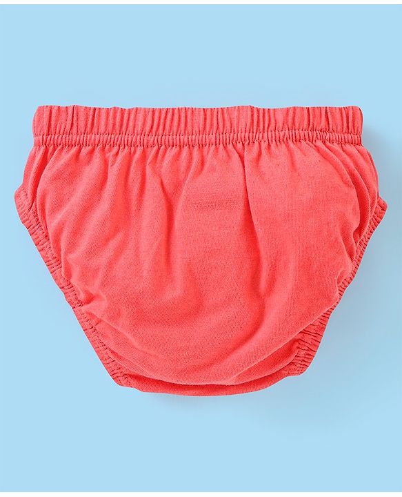 Babyhug 100% Cotton Antibacterial Space Print Briefs Pack of 5 - Blue & Red