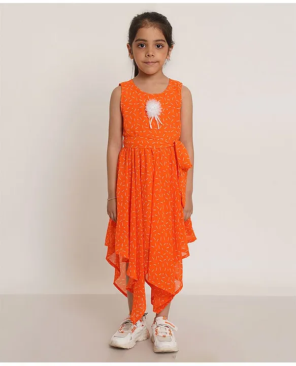 Adiva® Girl's Poncho Dress for Kids (G_1783_BLUE_30) : Amazon.in: Clothing  & Accessories