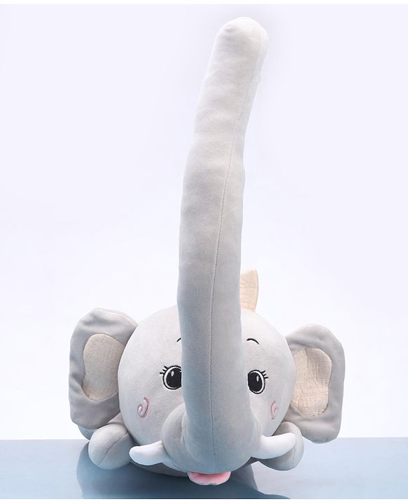 Babyhug Emily Elephant Soft Toy -  Length 57 cm