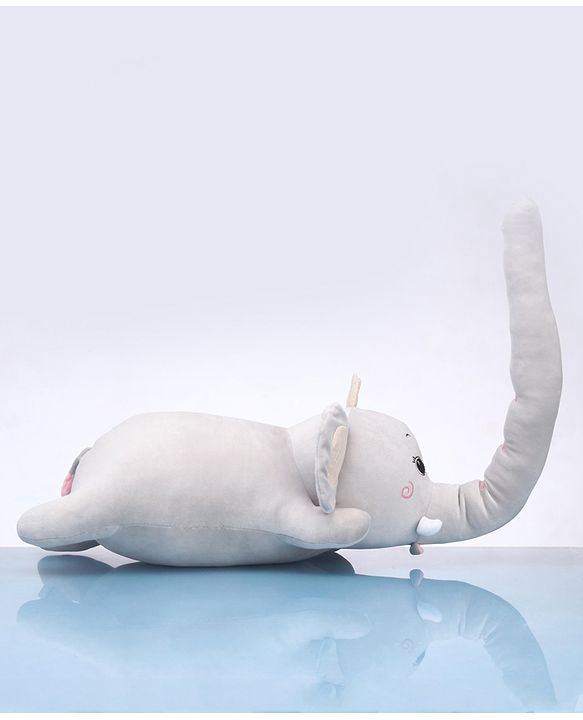 Babyhug Emily Elephant Soft Toy -  Length 57 cm