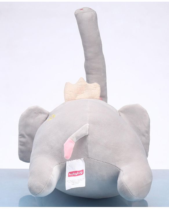 Babyhug Emily Elephant Soft Toy -  Length 57 cm