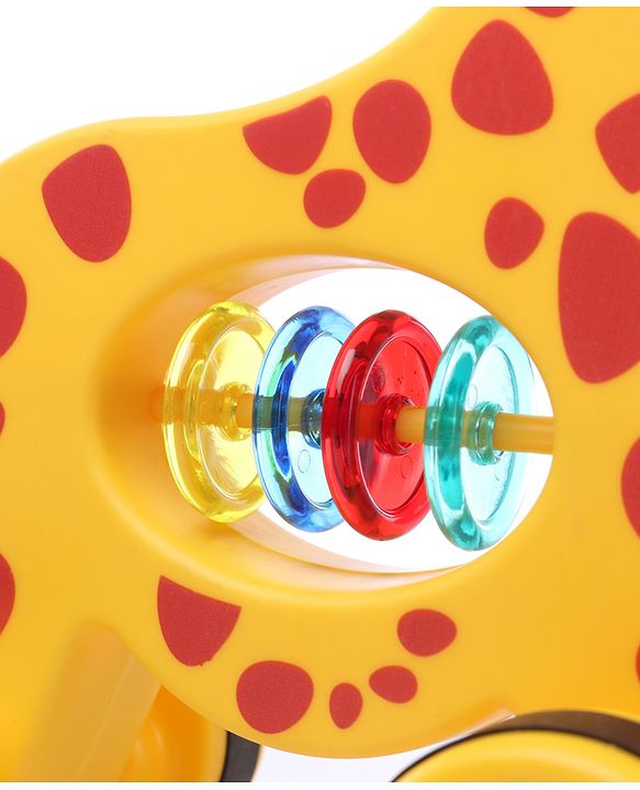 Babyhug Giraffe Pull Along Toy - Multicolor