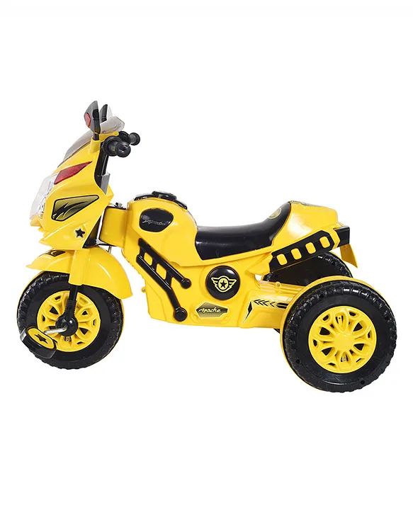 Dash Star Apache Delux Trike Tricycle With Parental For Kids Yellow Online in India Buy at Best Price from FirstCry 13385923