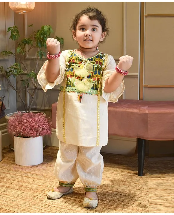 Kids cotton store kurti