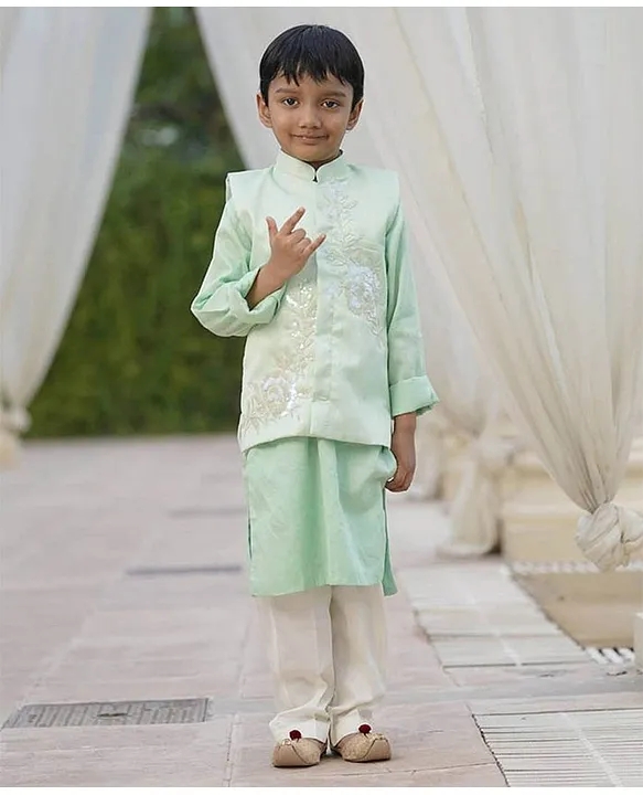 Kurta jacket outlet for kids