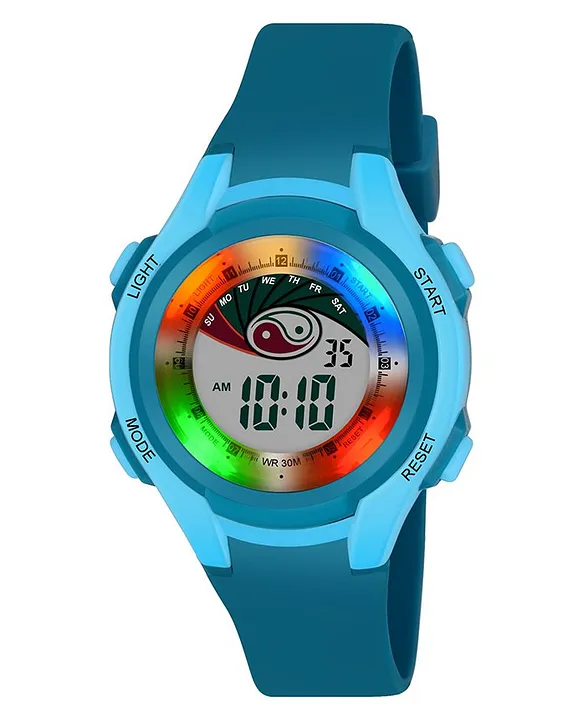 KIDSUN Chinese Theme Multi Function Disco Light Digital Watch Blue for Both 4 15 Years Online in India Buy at FirstCry 13629829