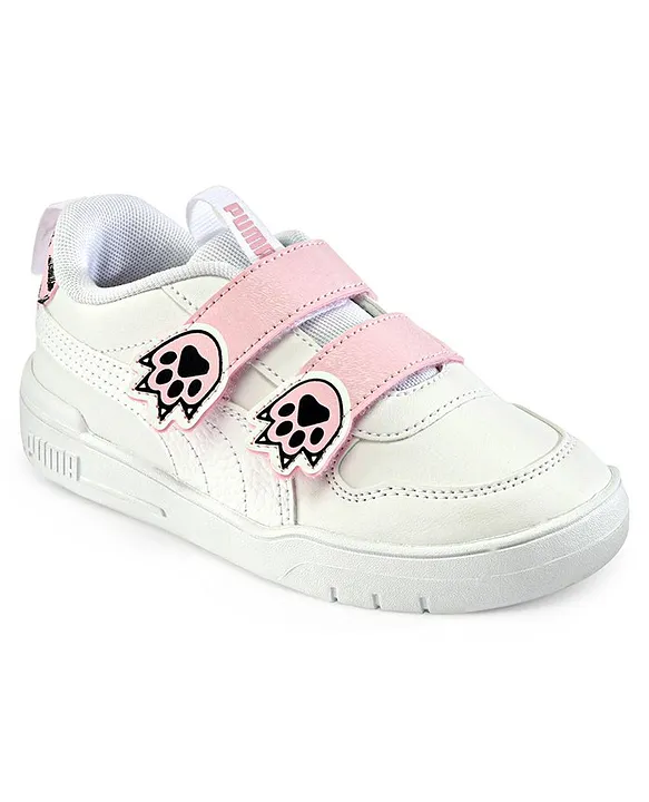 Puma pink outlet velcro shoes