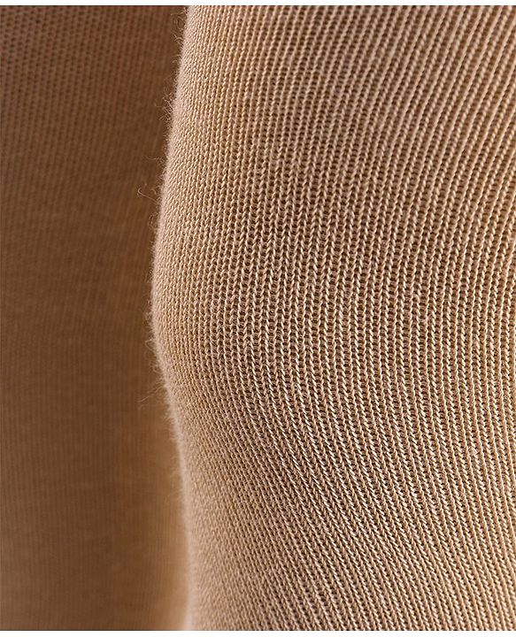 Cute Walk by Babyhug Antibacterial Solid Footed Tights - Skin Color