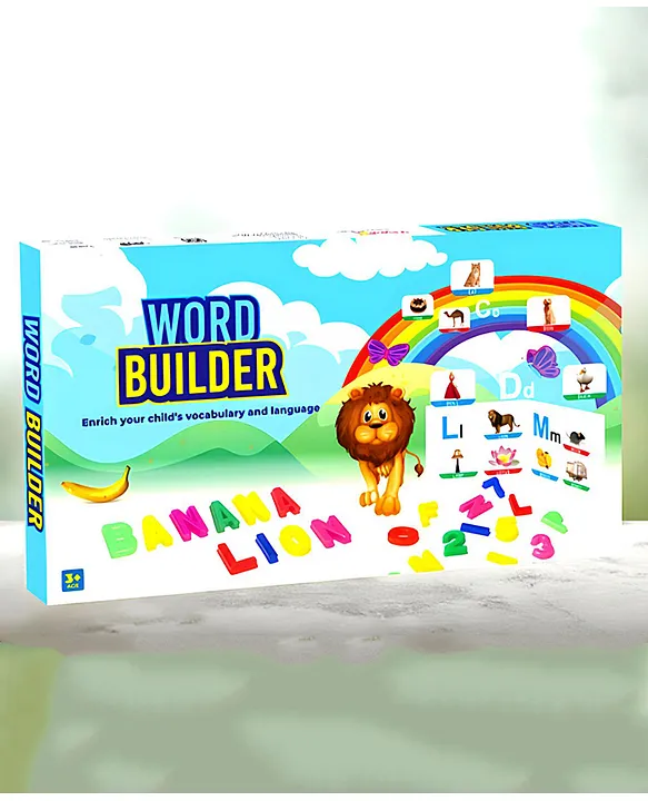 Fingo Brain Letter Word Picture Cards Word Game Multicolor 63