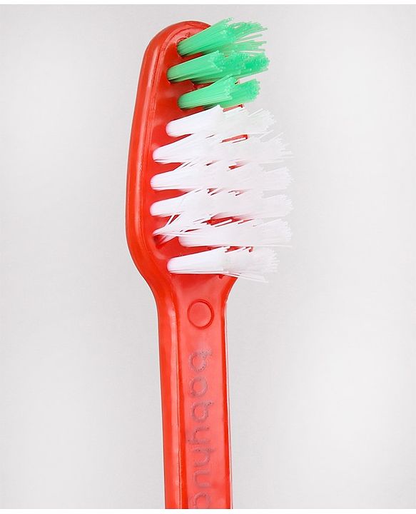 Babyhug Baby Junior Toothbrush Pack of 3 - color and print may vary