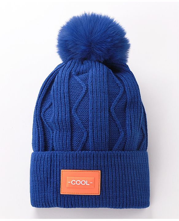 Babyhug Woollen Cap - Blue