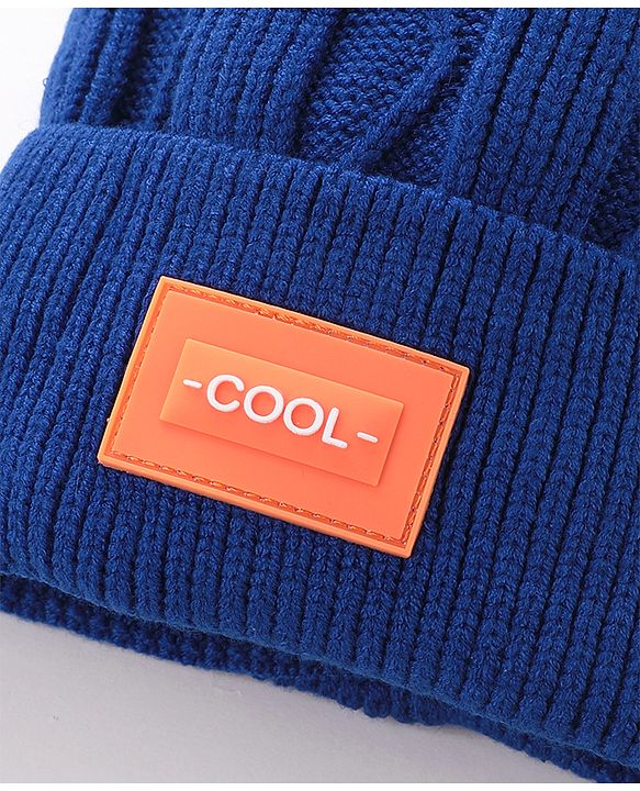 Babyhug Woollen Cap - Blue