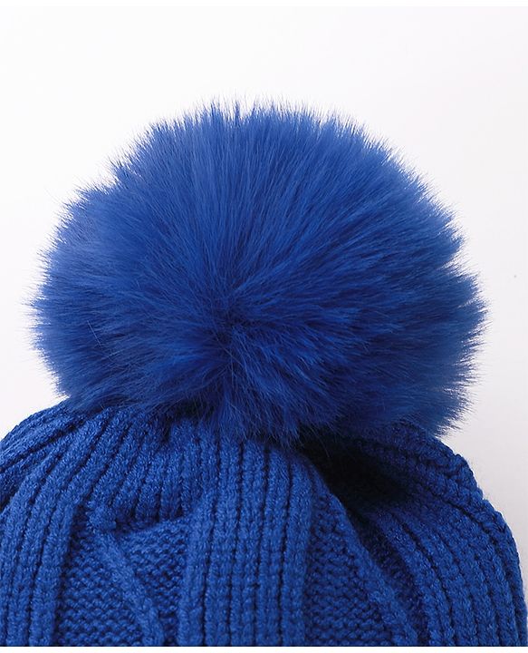 Babyhug Woollen Cap - Blue