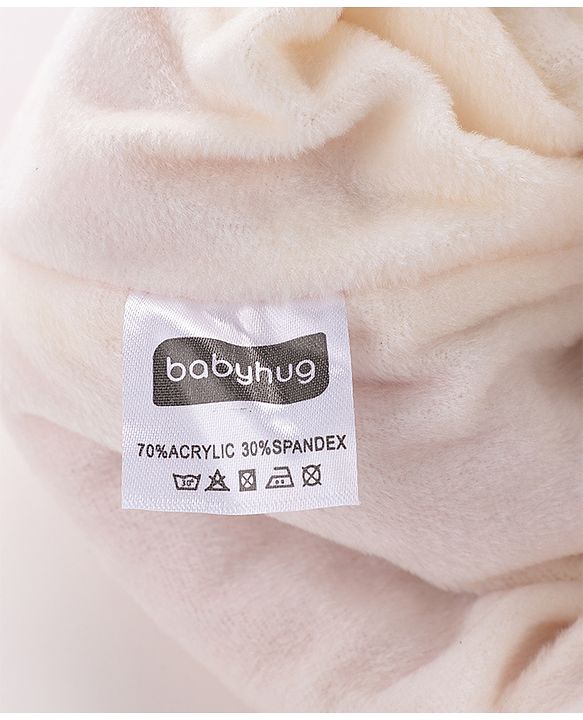 Babyhug Woollen Cap Red Small - Diameter 10 cm