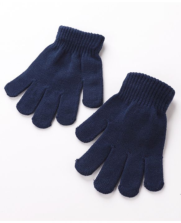 Babyhug Woolen Cap Gloves & Muffler Set - Red