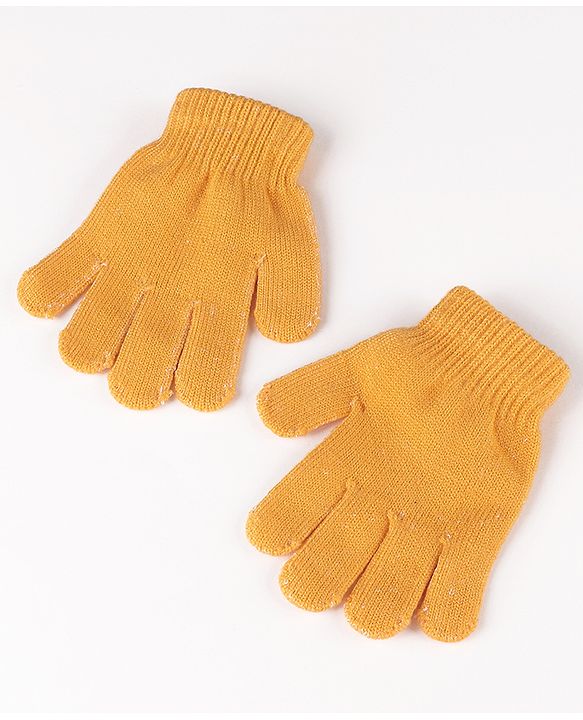 Babyhug Woolen Cap Gloves & Muffler Set - Red
