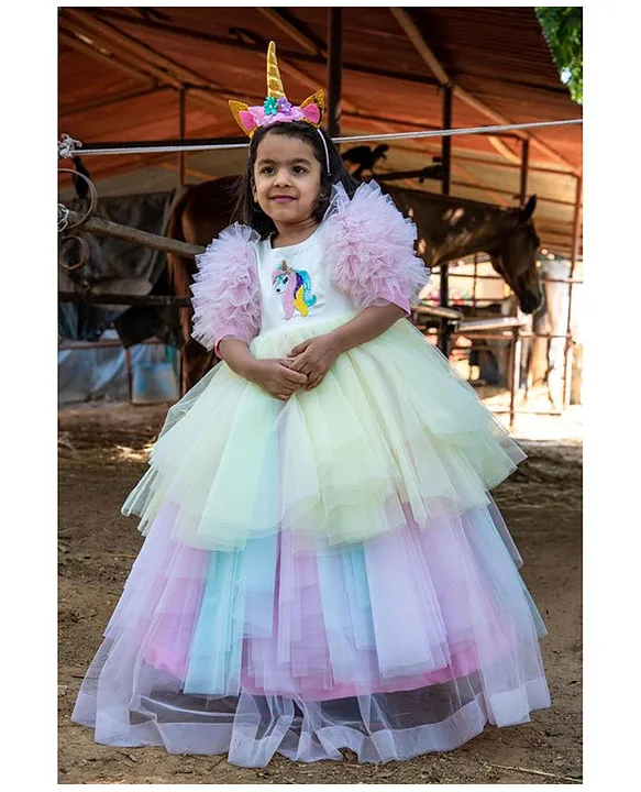 bDDeDD Unicorn Dress for Girls,Unicorn Costumes LED India | Ubuy