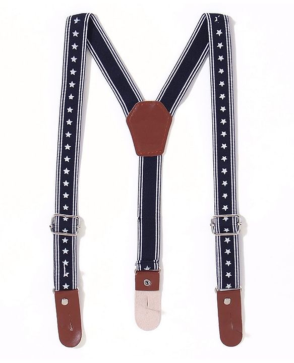 Babyhug Cotton Spandex Full Length Stretchable Washed Denim Jeans with Suspenders - Light Blue