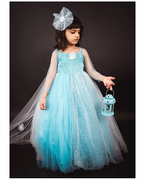 New Disney Frozen Elsa Dress Girls Halloween Costume Child Size Medium 8-10  | eBay