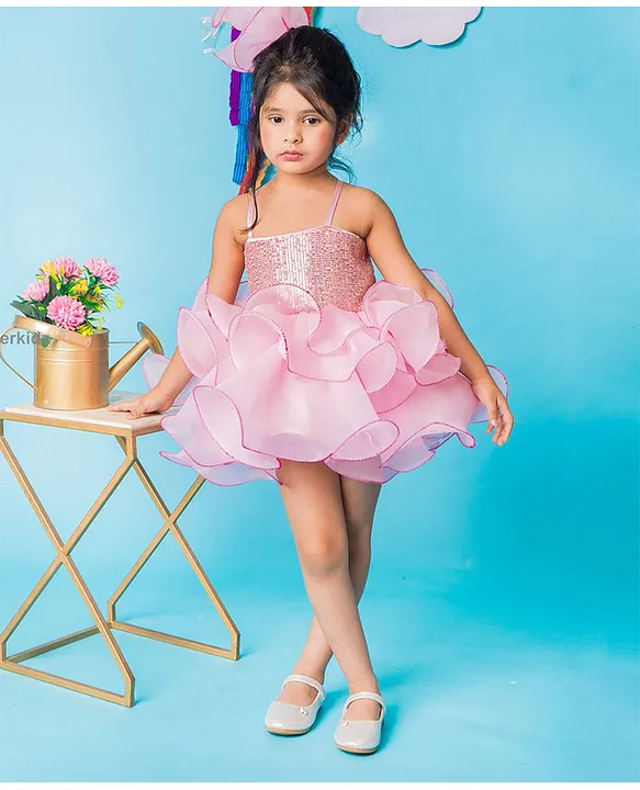 Barbie Big Girls Tulle Dress Little Kid to Big Kid - Walmart.com