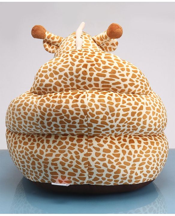 Babyhug Cat Shaped Soft Seat - Brown & White