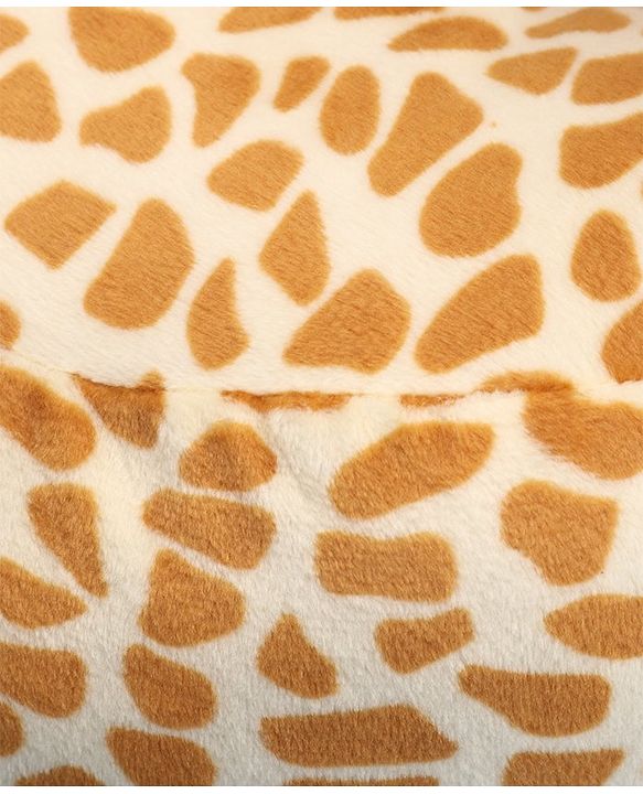 Babyhug Cat Shaped Soft Seat - Brown & White